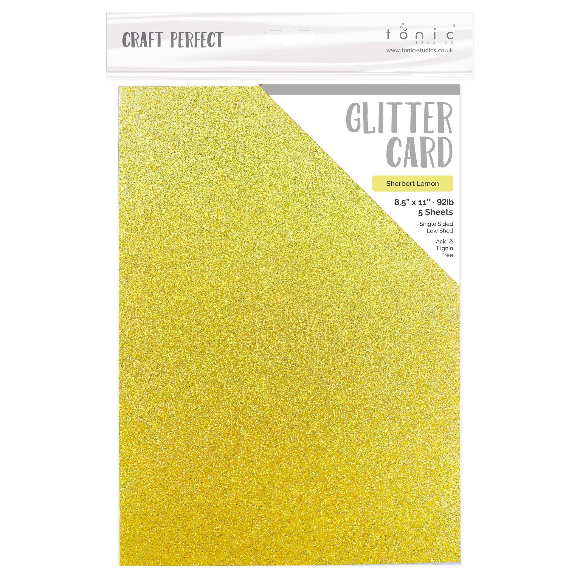 Glitter Cardstock Bundle - Spring Sunshine Collection