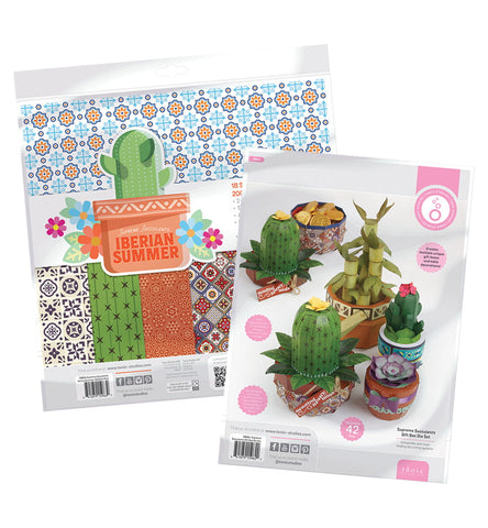 Supreme Succulents Die and Patterned Pad Collection