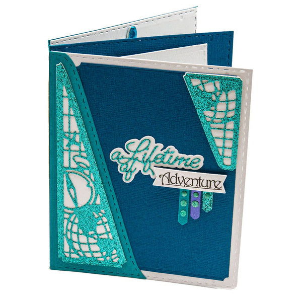 A Lifetime of Adventure Mini Memory Book Creator Die Set - 5501e