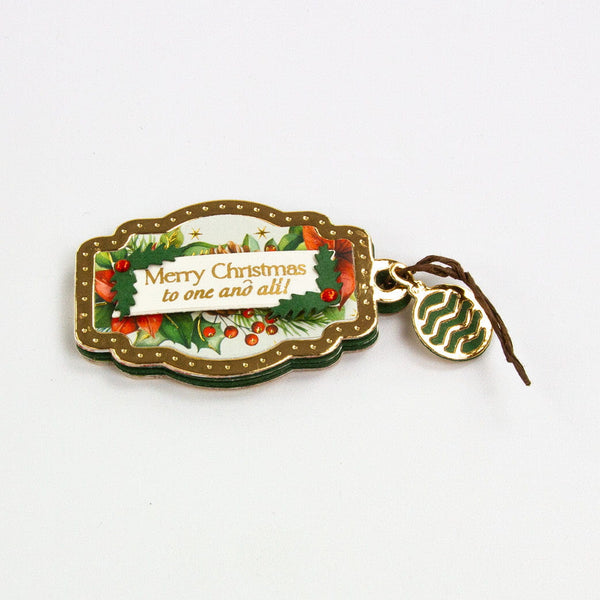 Tonic Monthly Craft Kit Subscription - Kit 98 - Santa's Shaker Tags