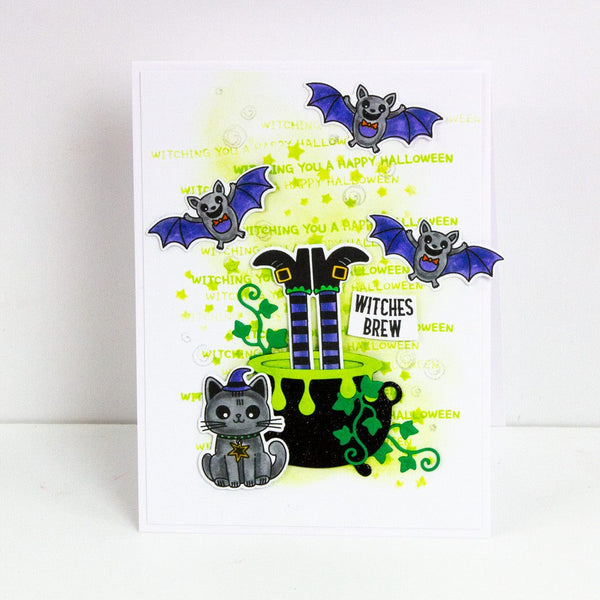 A Frightfully Friendly Creative Collection - Die, Stamp & Stencil Set