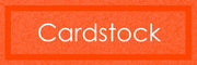 Paper and Cardstock Category Label Image with Orange Background
