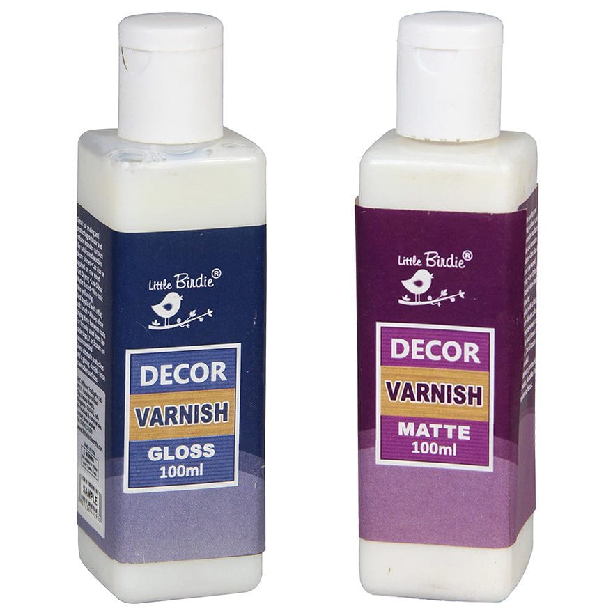Little Birdie Decor Varnish, Glossy or Matte