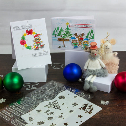 A Very Elfy Creative Collection - Die, Stamp & Stencil Set