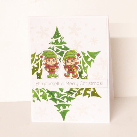A Very Elfy Creative Collection - Die, Stamp & Stencil Set