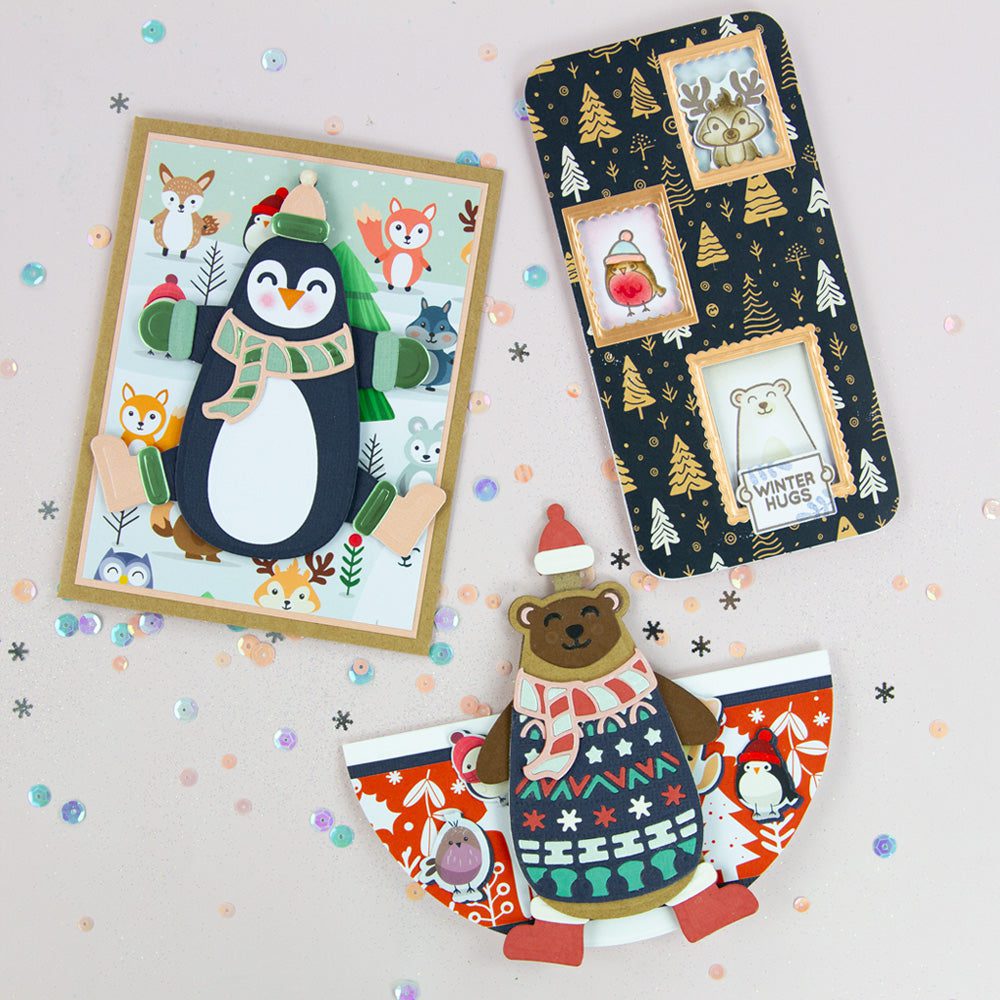A Very Festive Fayre Foiled Topper Sheets