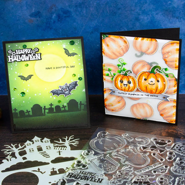 A Frightfully Friendly Creative Collection - Die, Stamp & Stencil Set