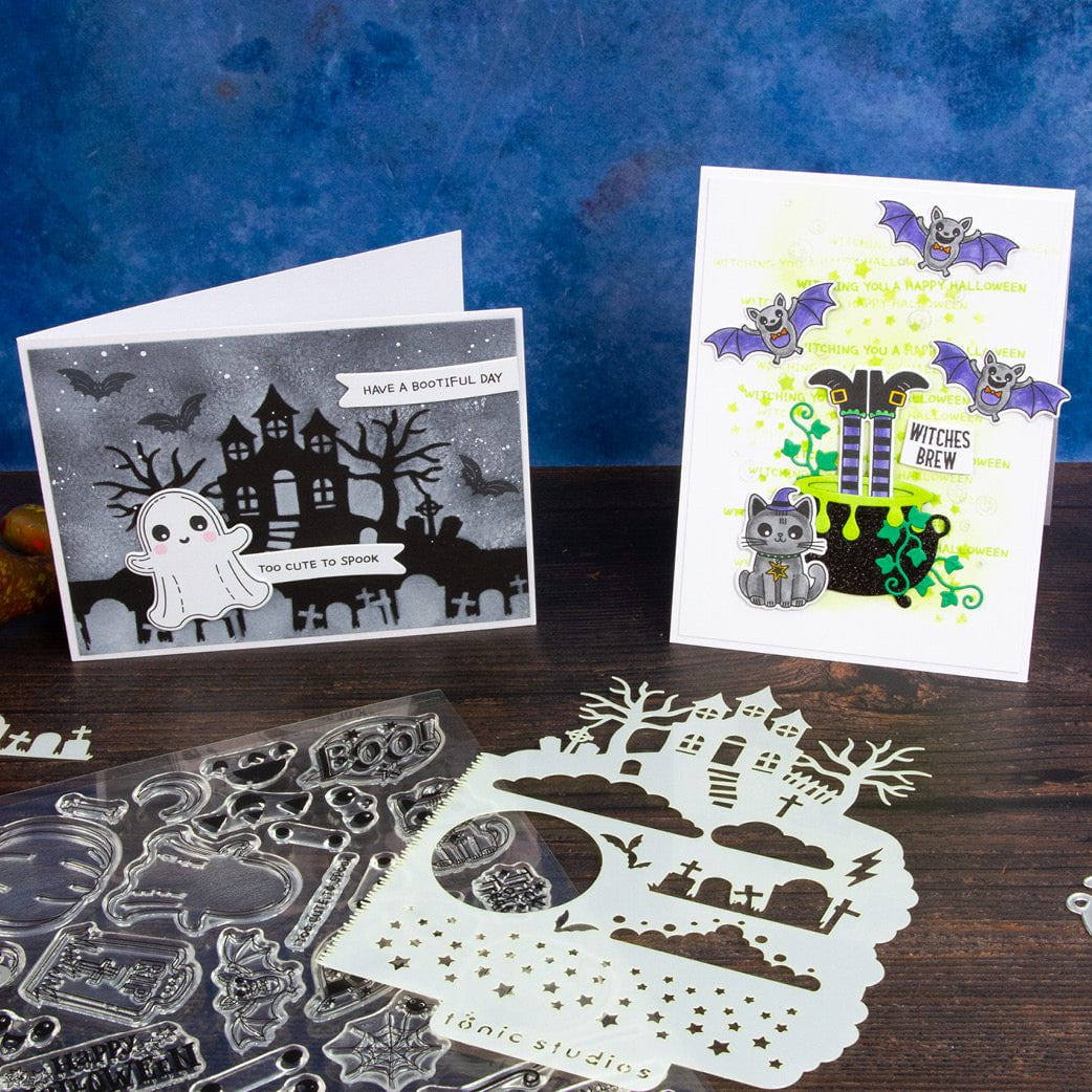 A Frightfully Friendly Creative Collection - Die, Stamp & Stencil Set