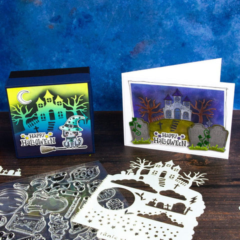 A Frightfully Friendly Creative Collection - Die, Stamp & Stencil Set