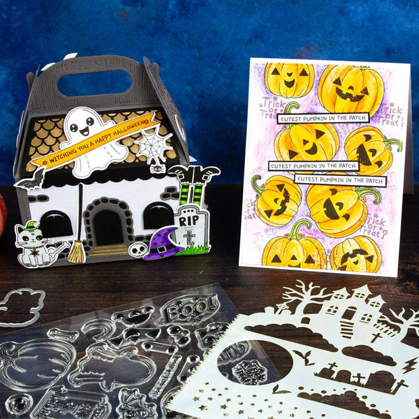 A Frightfully Friendly Creative Collection - Die, Stamp & Stencil Set