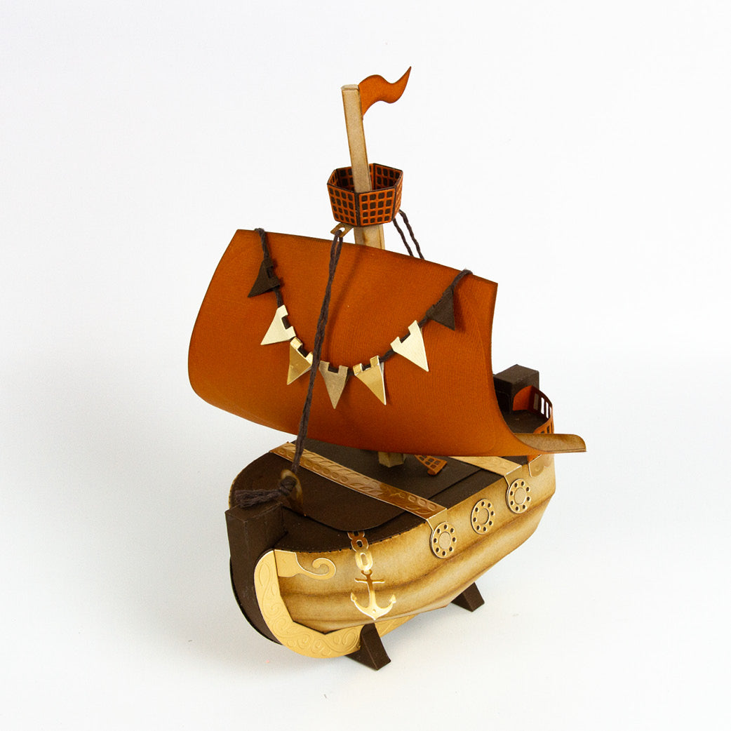 Grandiose Galleon Gift Box Die Set