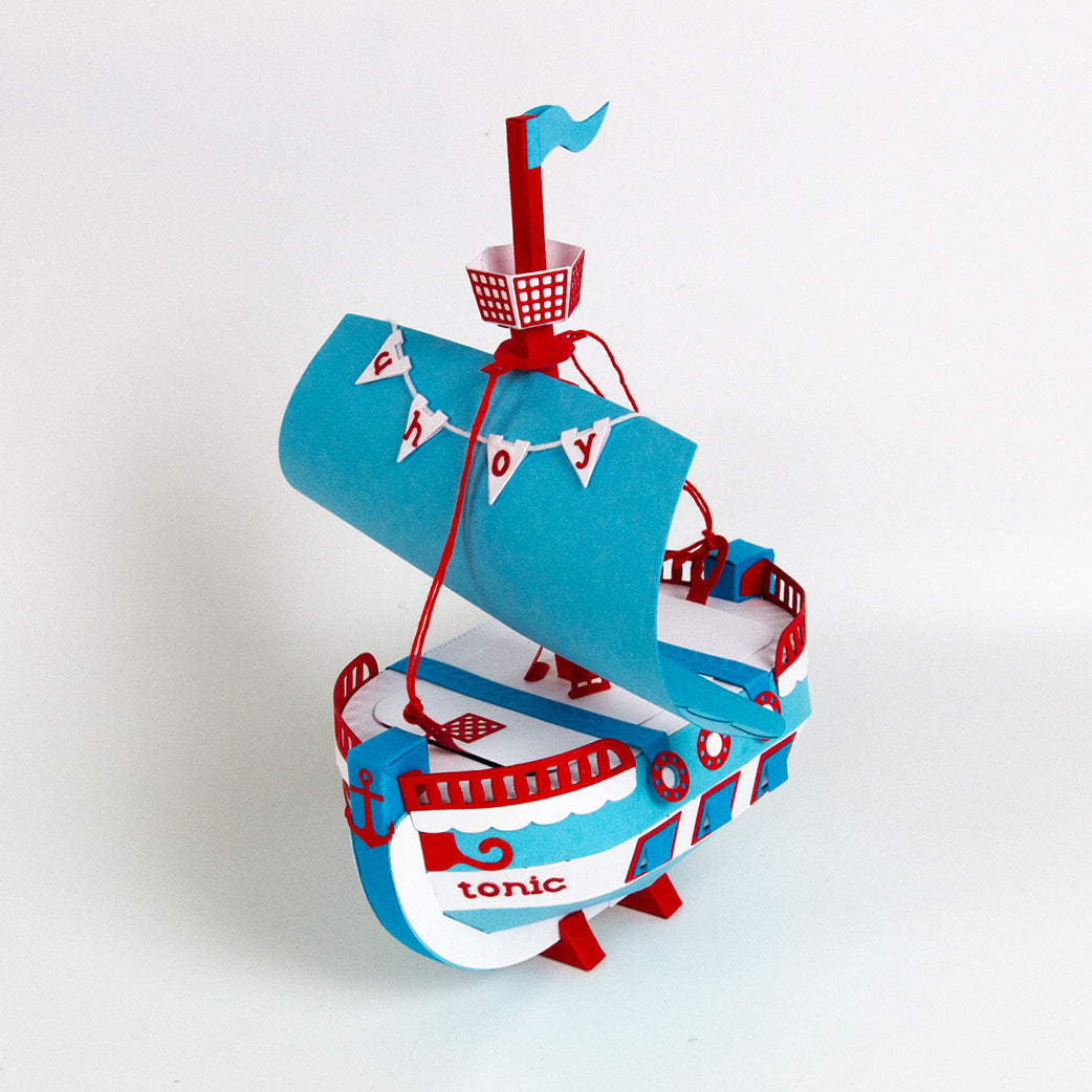 Grandiose Galleon Gift Box Die Set