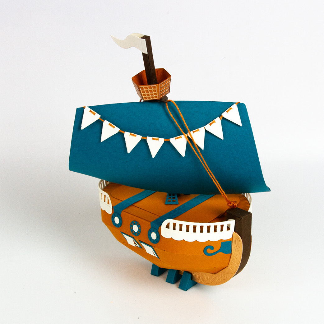 Grandiose Galleon Gift Box Die Set