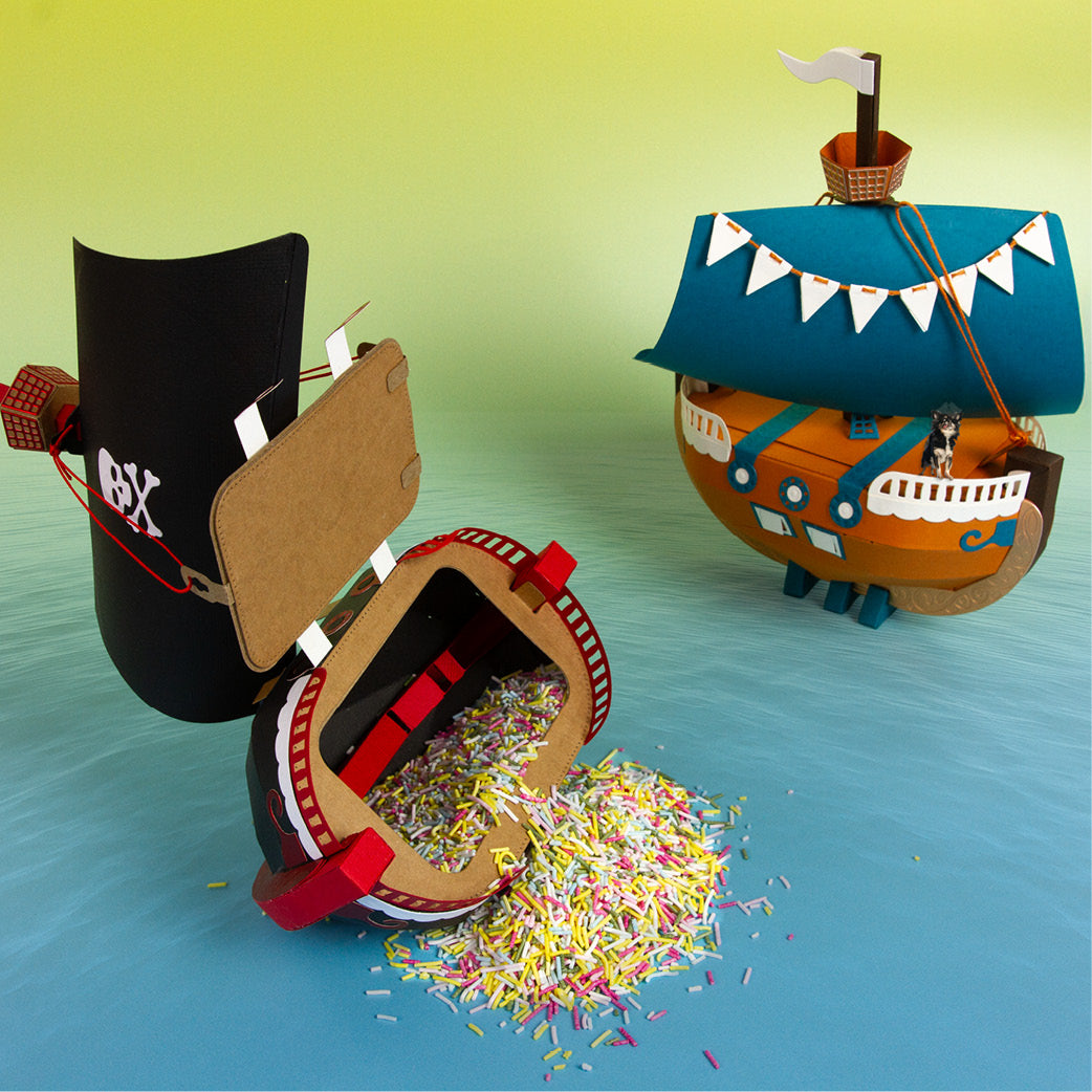 Grandiose Galleon Gift Box Die Set