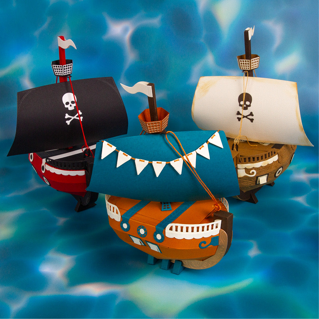 Grandiose Galleon Gift Box Die Set