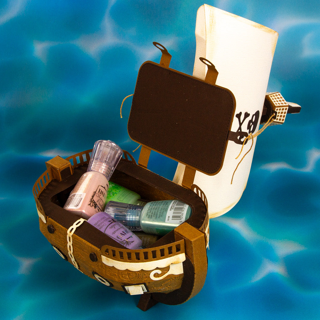 Grandiose Galleon Gift Box Die Set