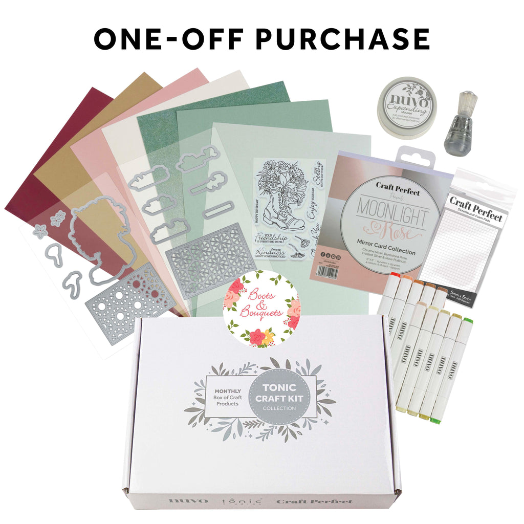 Tonic Craft Kit 74 - One Off Purchase - Boots & Bouquets