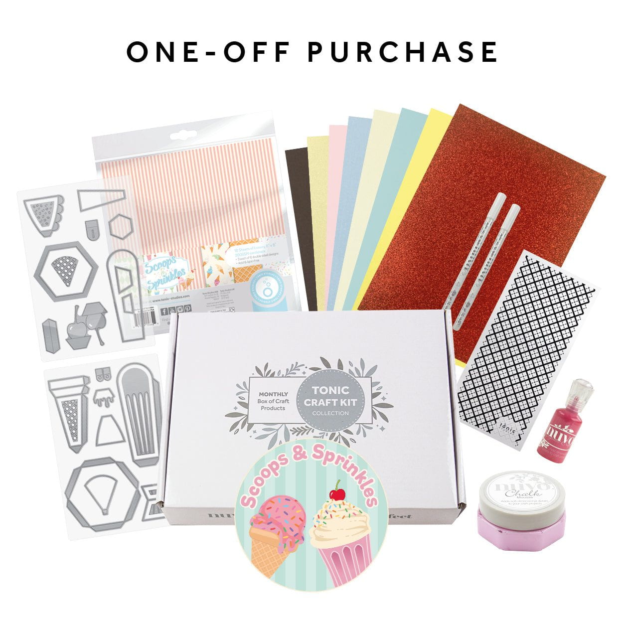Tonic Craft Kit 92 - One Off Purchase - Scoops and Sprinkles