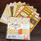 Load image into Gallery viewer, Cafe Creations 8" x 8" Patterned Paper Pad