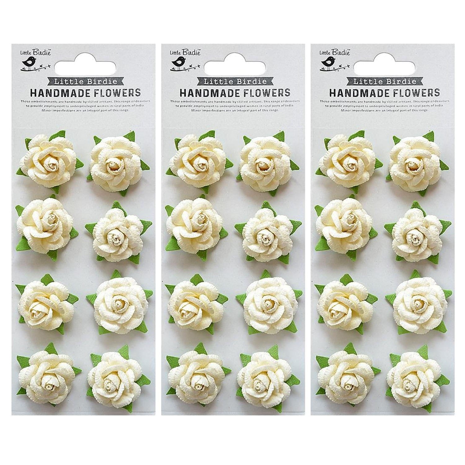 Angel Rose Paper Flowers from Little Birdie