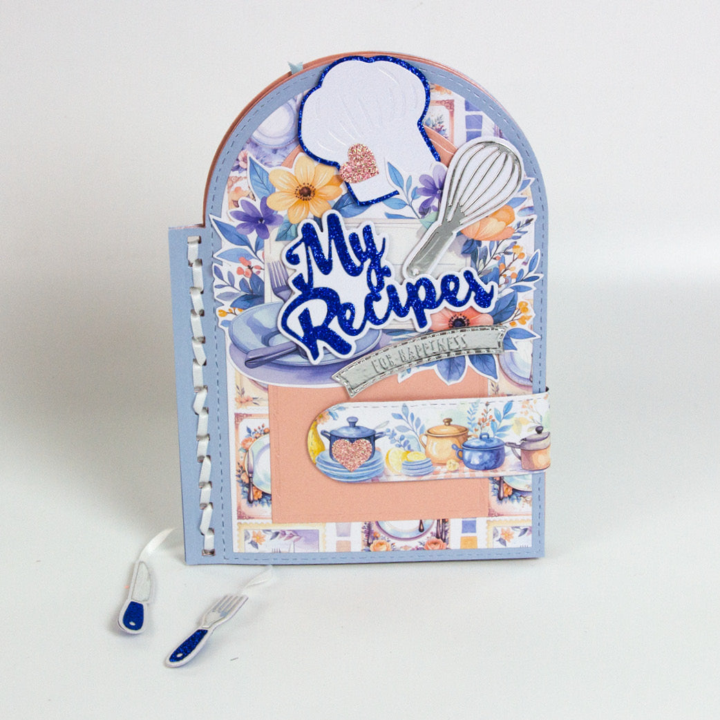 My Recipes For Happiness 12"x12" Art Pad