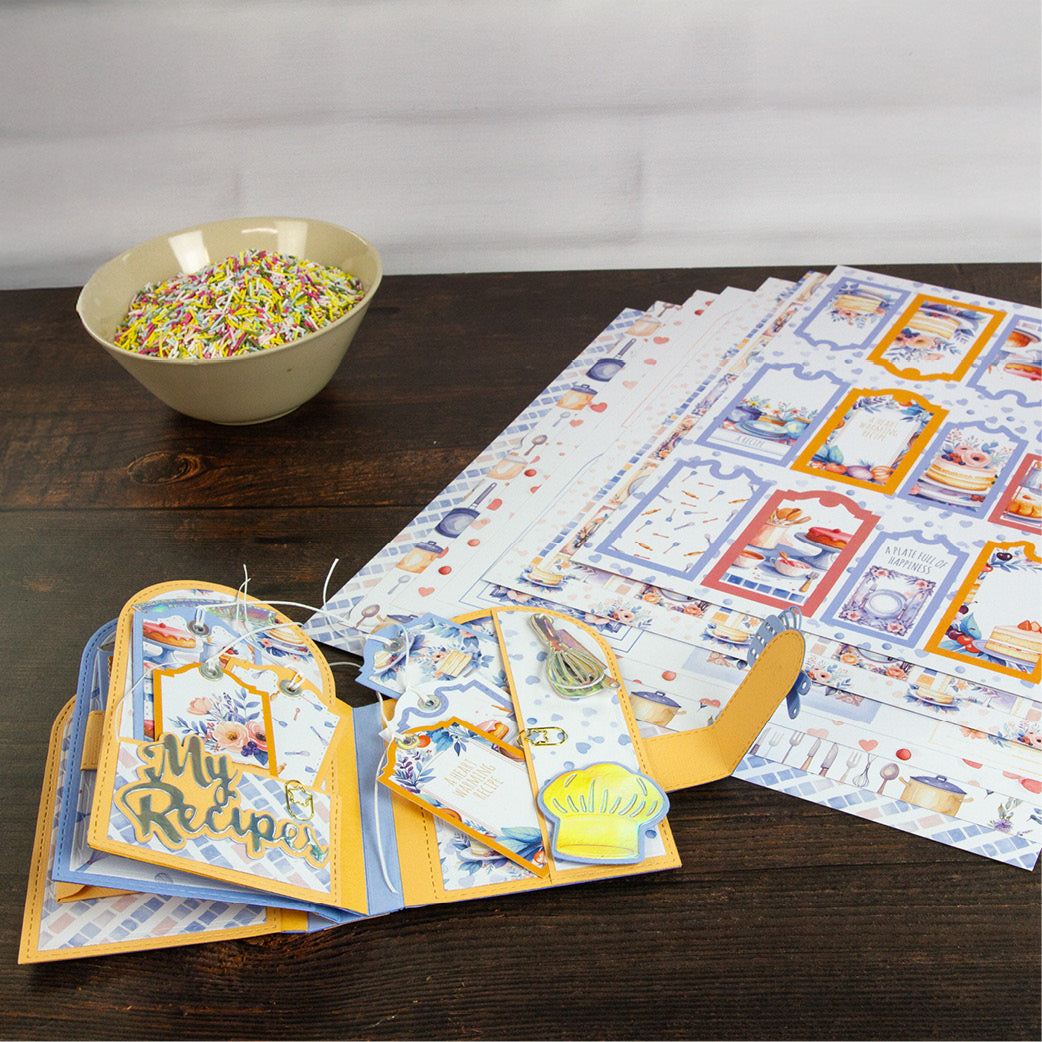 My Recipes For Happiness 12"x12" Art Pad