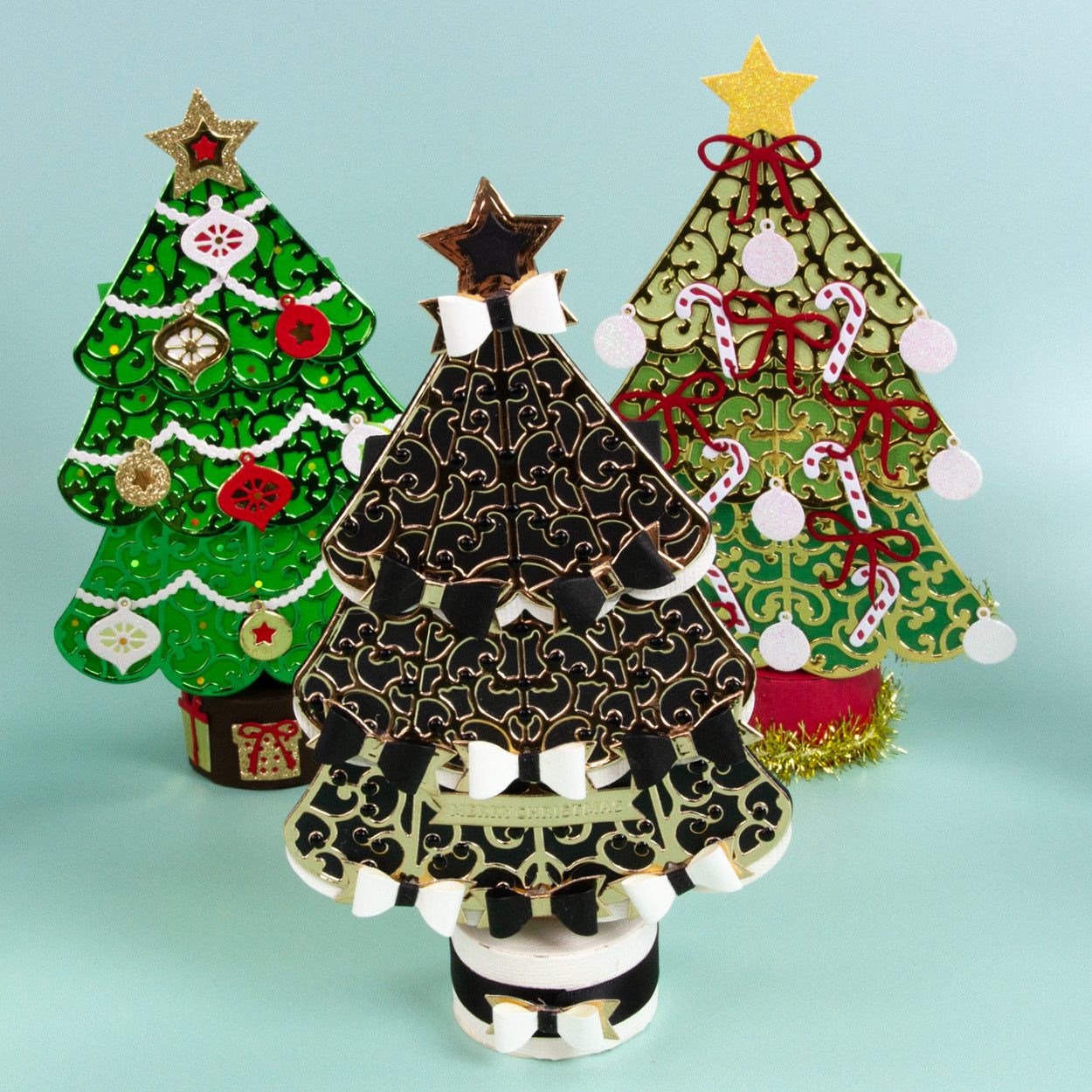 Nutcracker Soldier & Sugar Plum Fairy Gift Box Die Collection