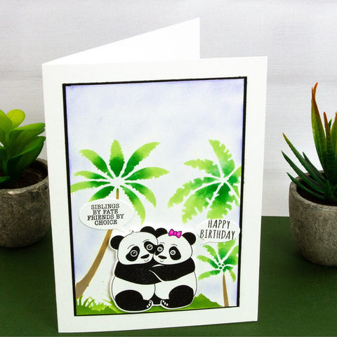 A Panda-ful Creative Collection - Die, Stamp & Stencil Set