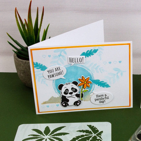 A Panda-ful Creative Collection - Die, Stamp & Stencil Set