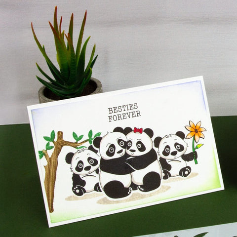 A Panda-ful Creative Collection - Die, Stamp & Stencil Set