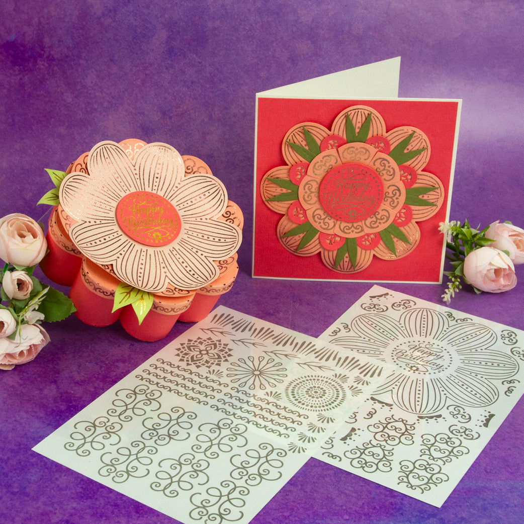 Petal Perfection Die Set & Adhesive Sheets Bundle