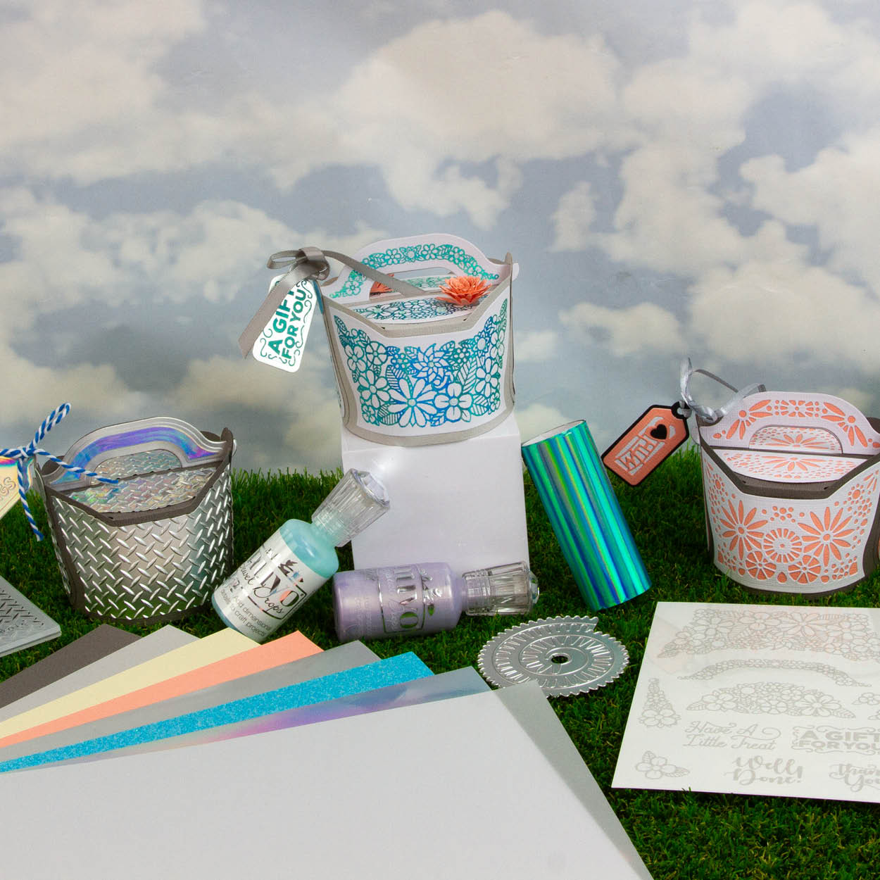 Tonic Craft Kit 93 - One Off Purchase - Pretty Pail Box
