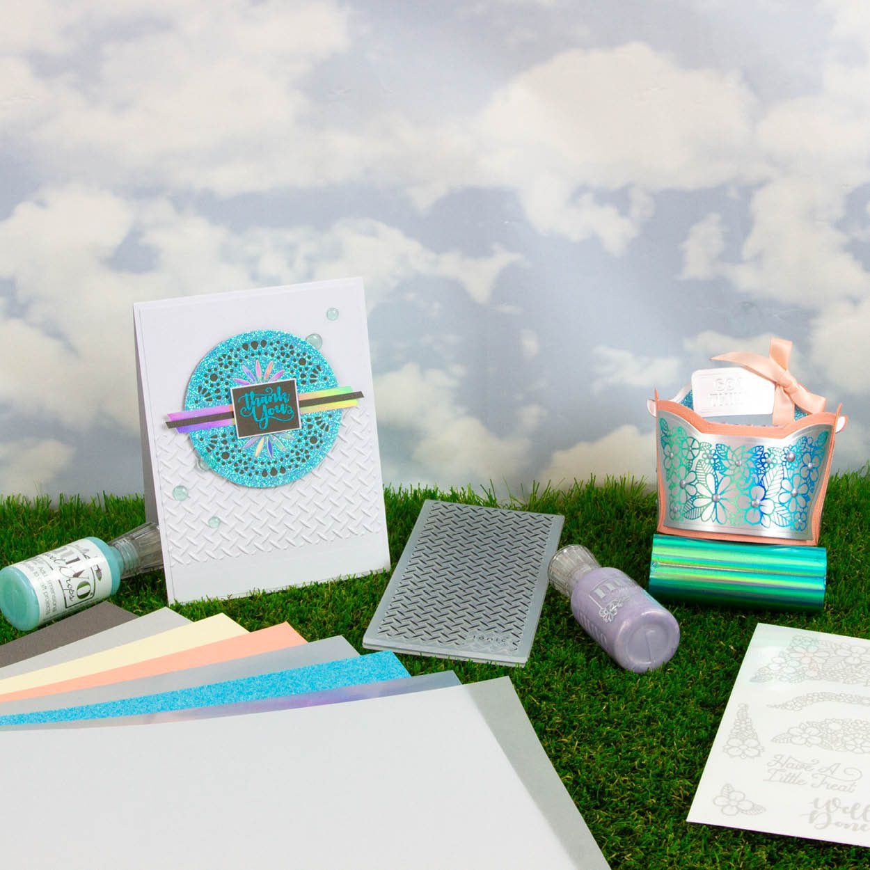 Tonic Craft Kit 93 - One Off Purchase - Pretty Pail Box