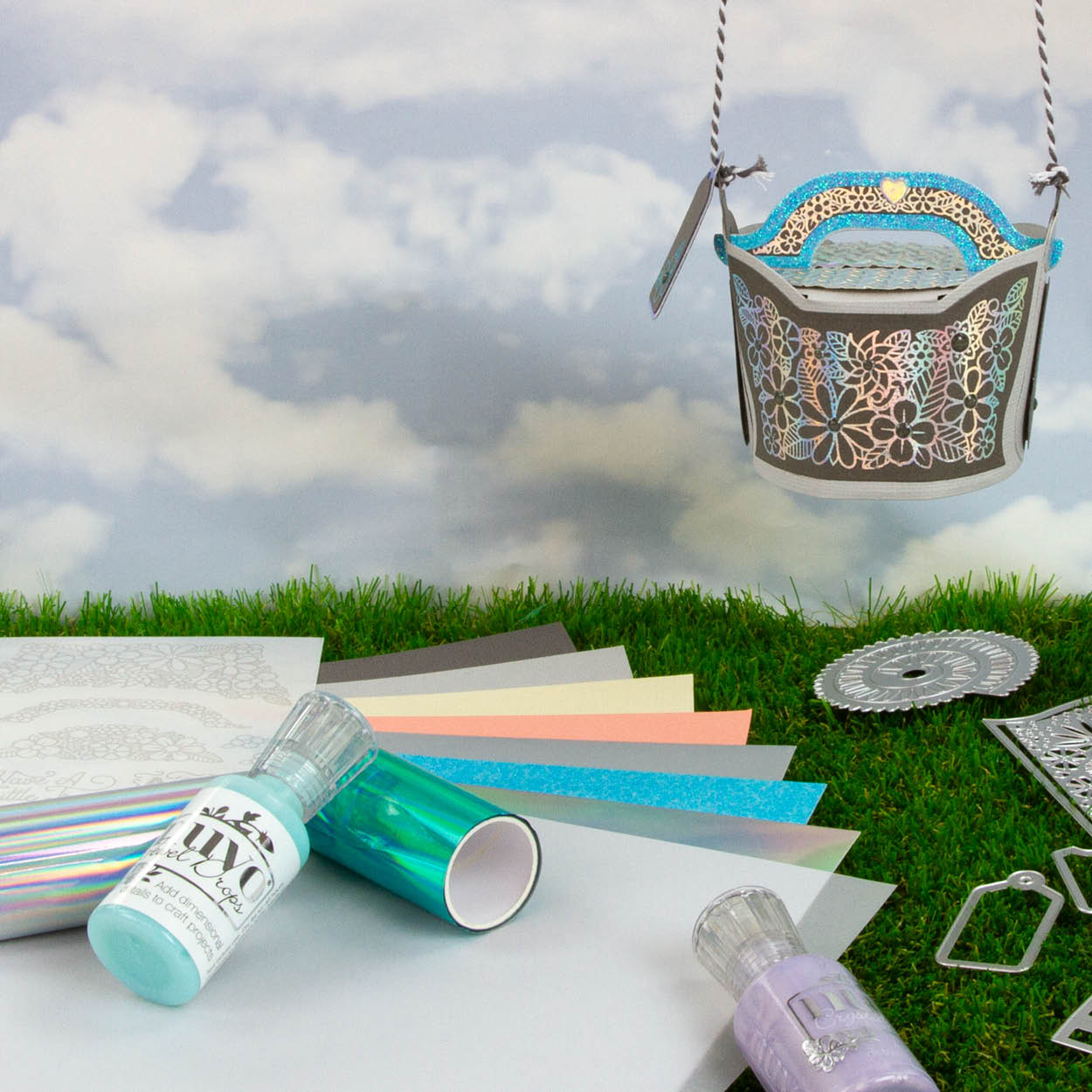 Tonic Craft Kit 93 - One Off Purchase - Pretty Pail Box
