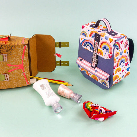 Radiant Rucksack Die and Patterned Pad Collection