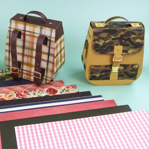 Radiant Rucksack Die and Patterned Pad Collection