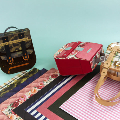 Radiant Rucksack Die and Patterned Pad Collection