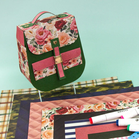 Radiant Rucksack Die and Patterned Pad Collection