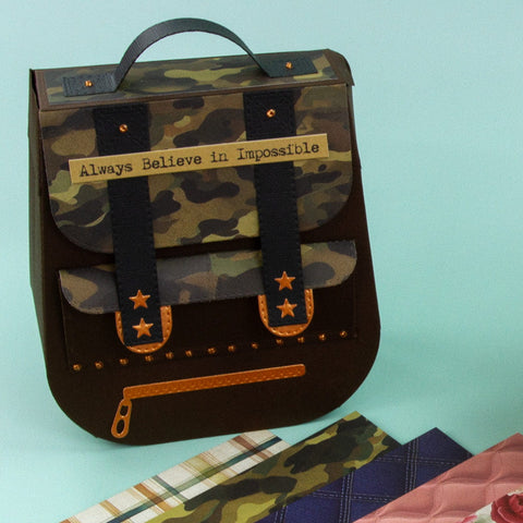 Radiant Rucksack Die and Patterned Pad Collection