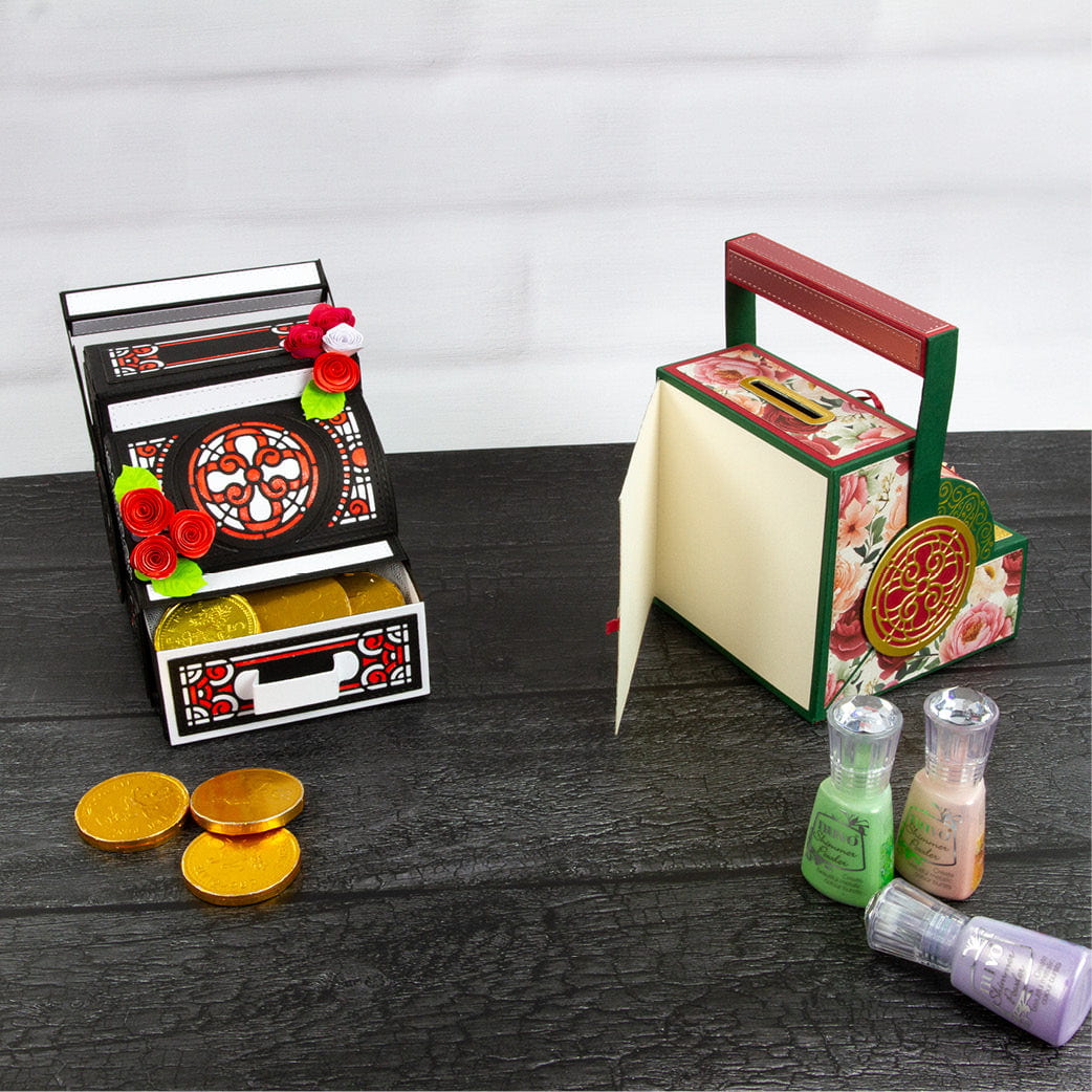 Retro Cash Register - Showcase Die Set