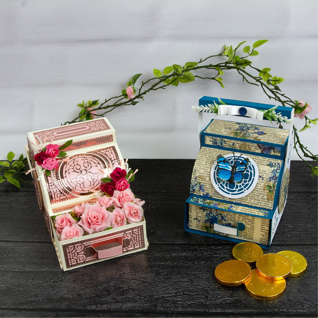 Retro Cash Register - Showcase Die Set