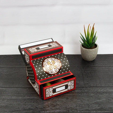 Retro Cash Register - Showcase Die Set