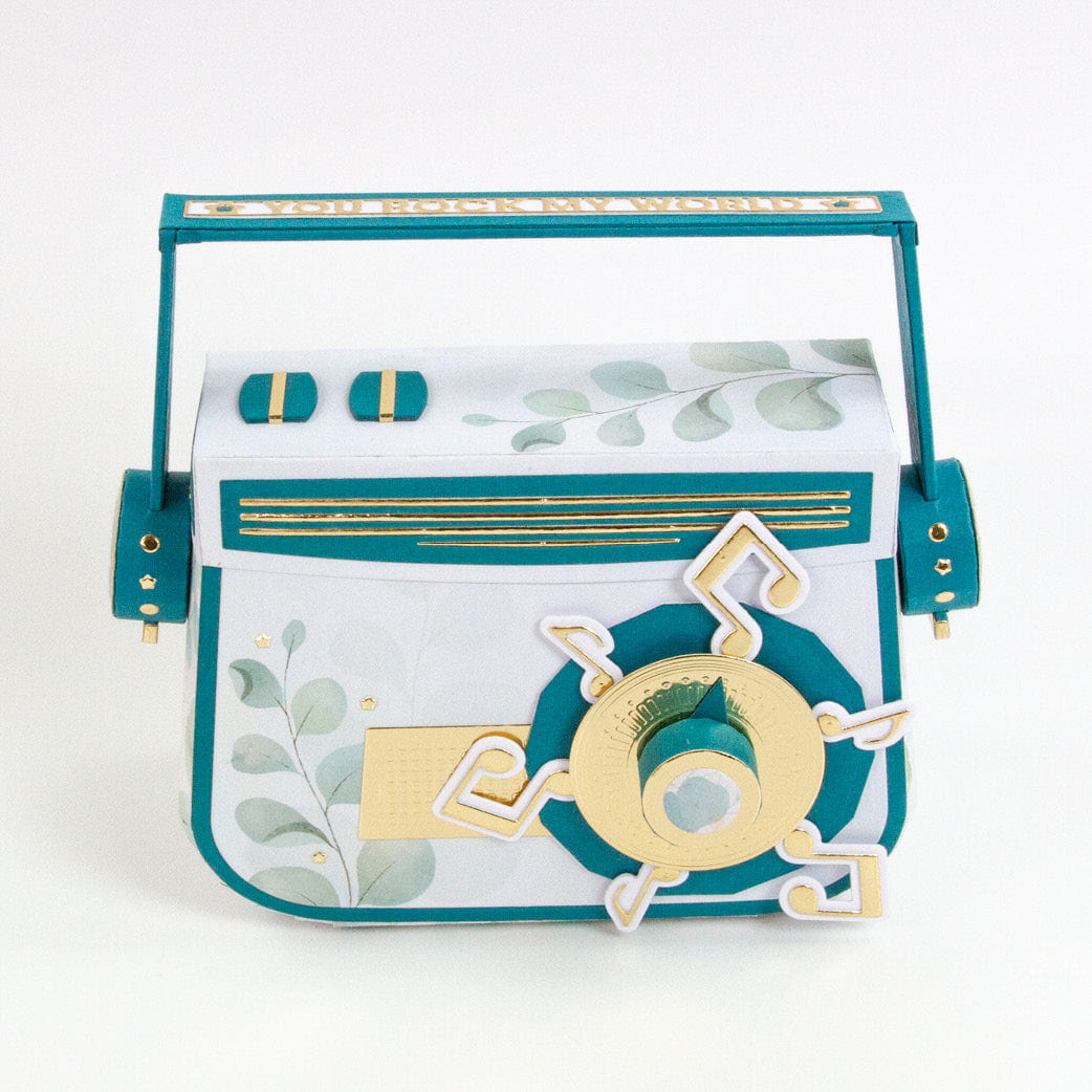 Retro Radio Showcase Die Set