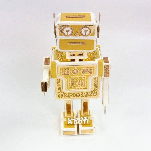 Retro Robot Gift Box Die Set