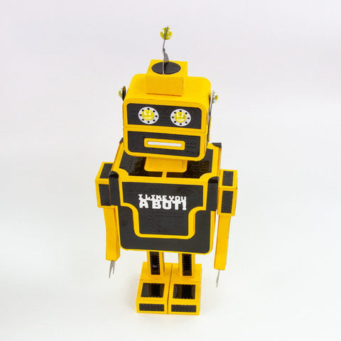 Retro Robot Gift Box Die Set