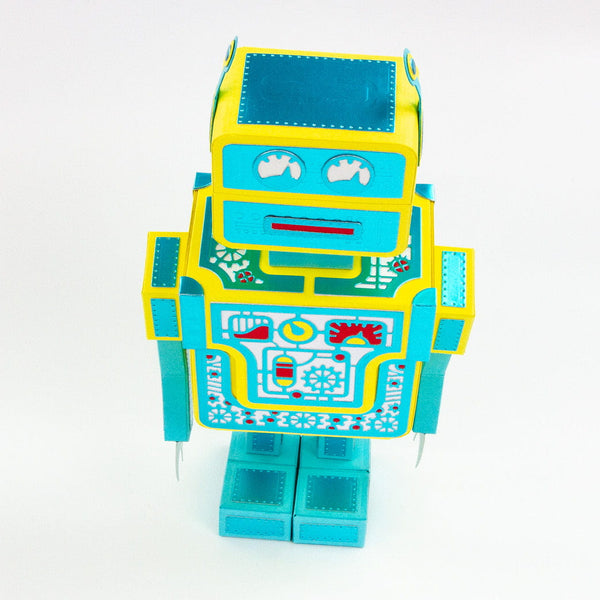 Retro Robot Gift Box Die Set