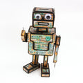 Retro Robot Gift Box Die Set