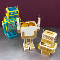 Retro Robot Gift Box Die Set