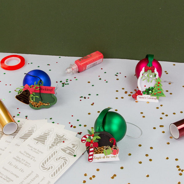 Tonic Monthly Craft Kit Subscription - Kit 98 - Santa's Shaker Tags