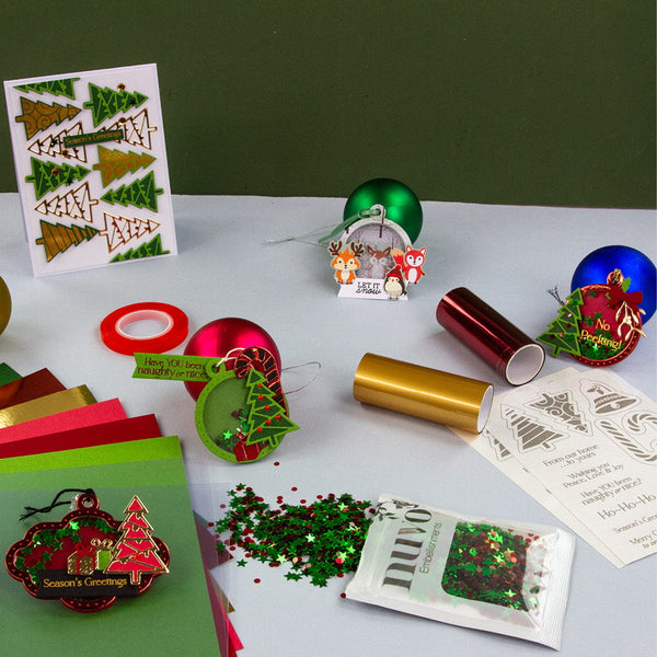 Tonic Monthly Craft Kit Subscription - Kit 98 - Santa's Shaker Tags